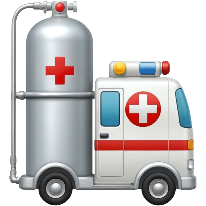  oxygen tank ambulance emoji