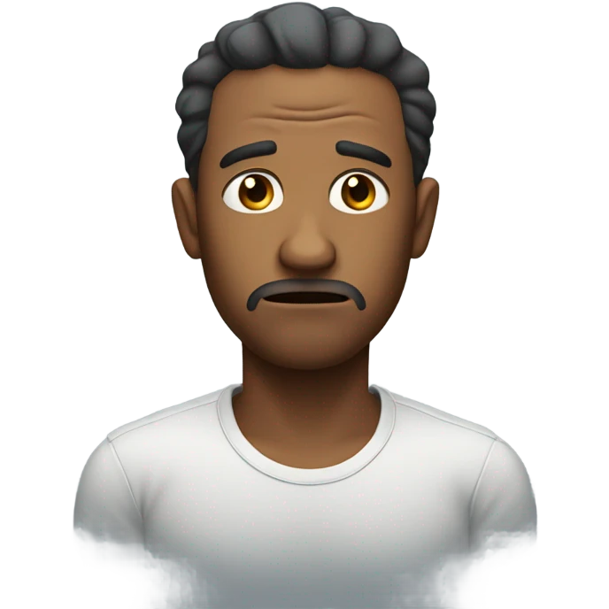 disappointed guy emoji