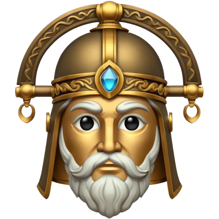 zeus helmet
 emoji