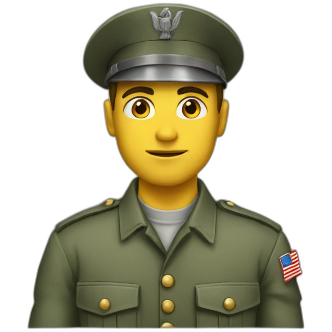 Soldier allemend second war emoji