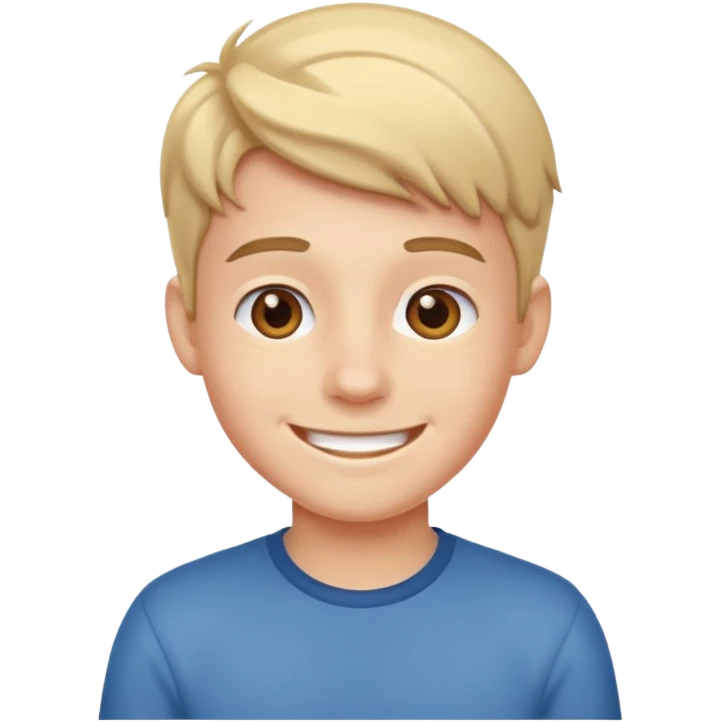 Cartoon charector boy emoji