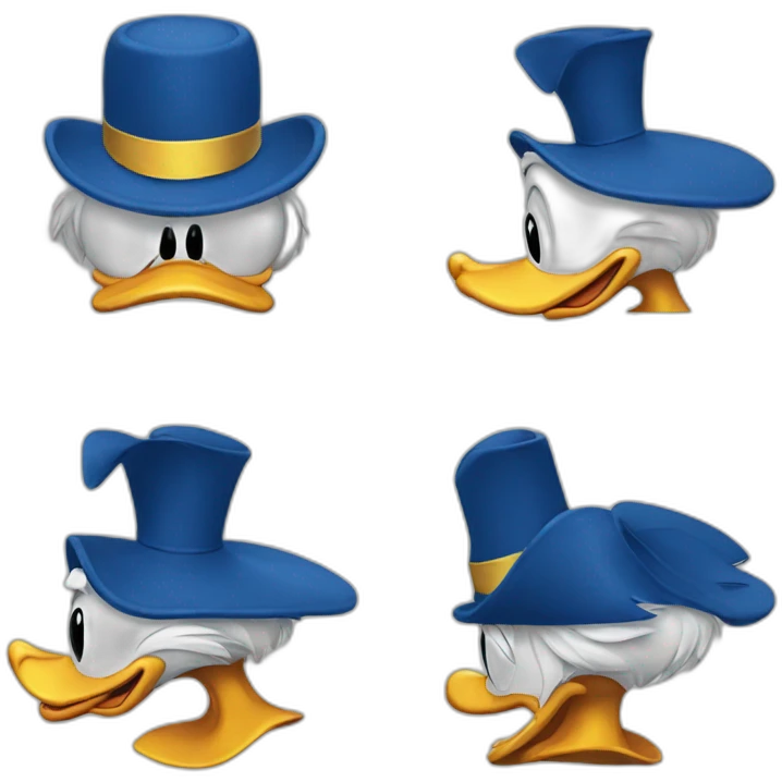 donald duck emoji