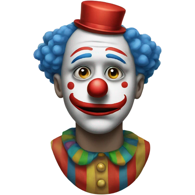 sad clown emoji