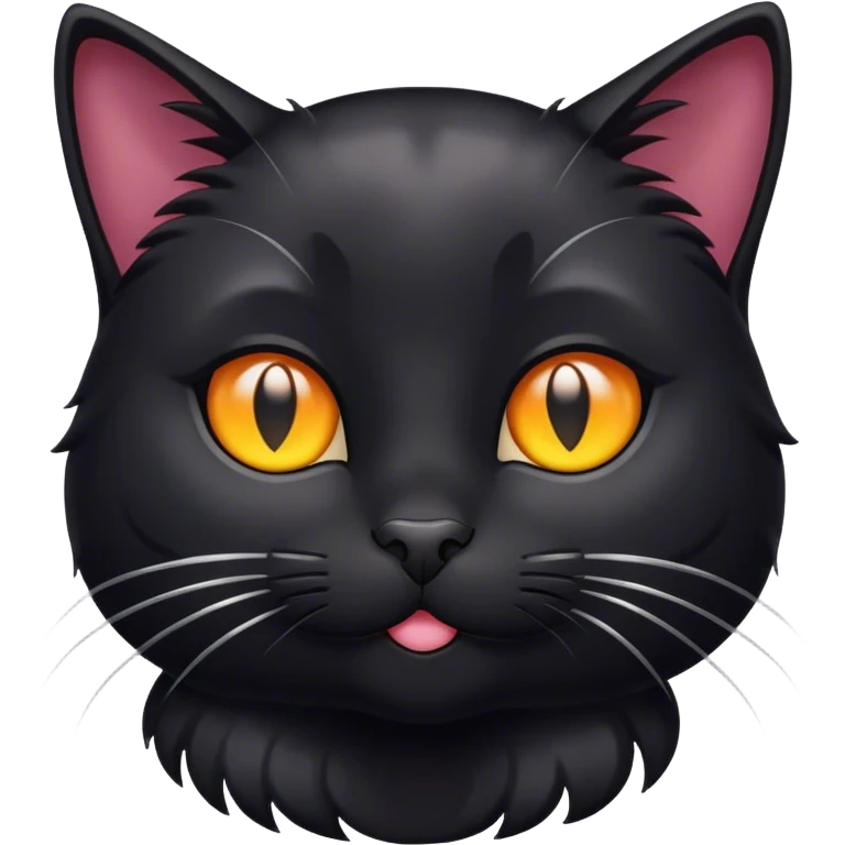 Black cat emoji