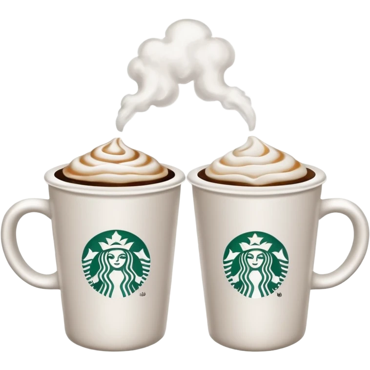 make a couple star bucks emojis emoji