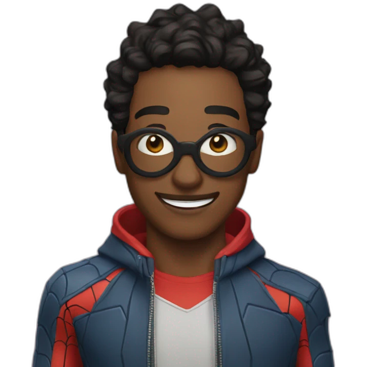 Spiderman miles emoji