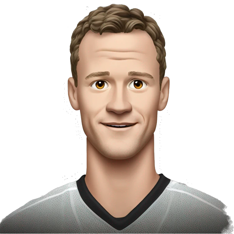 Jonathan Toews in front of the Eiffel Tower  emoji
