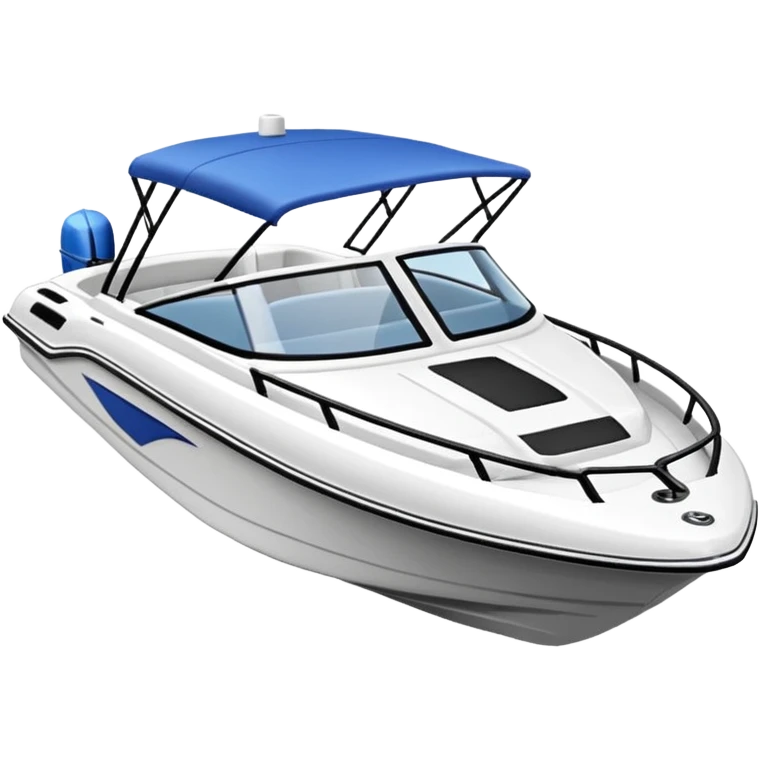 Bow rider sport boat  emoji