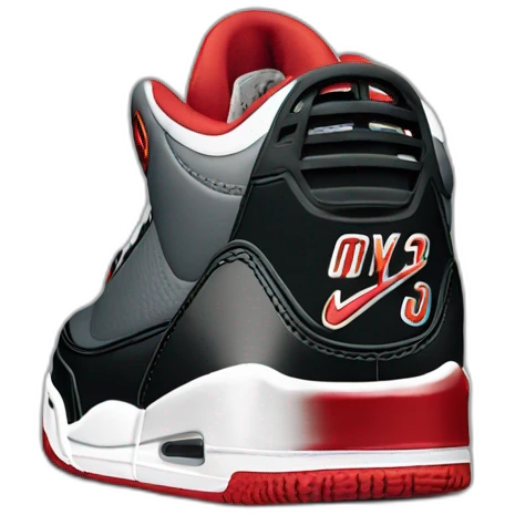 Air Jordan 3 emoji