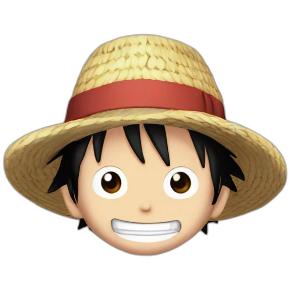 One piece luffy emoji