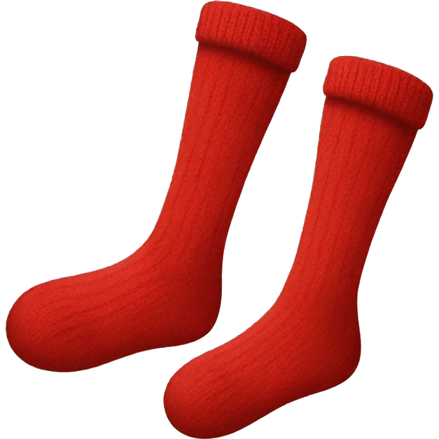 Red socks  emoji