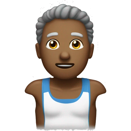 paresseux qui fait un marathon  emoji