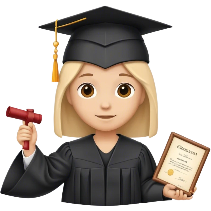 Graduation emoji