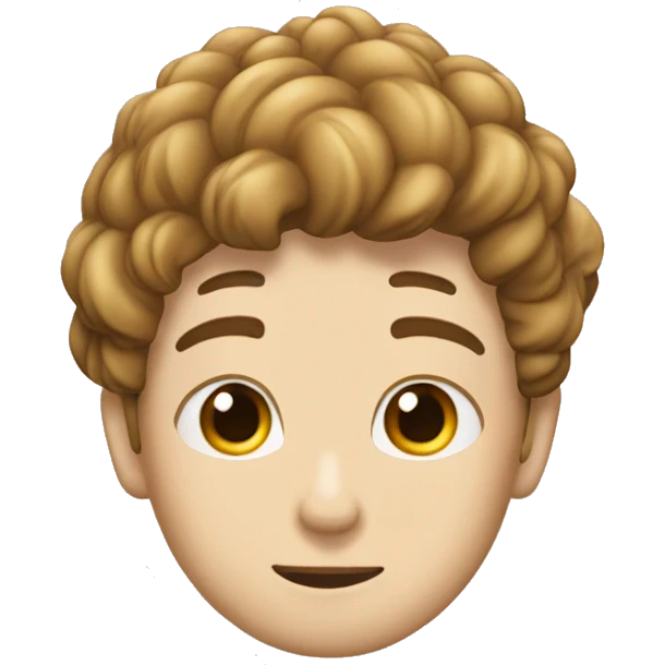 컷트 머리 여자 emoji
