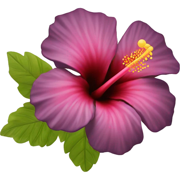 hibiscus flower emoji