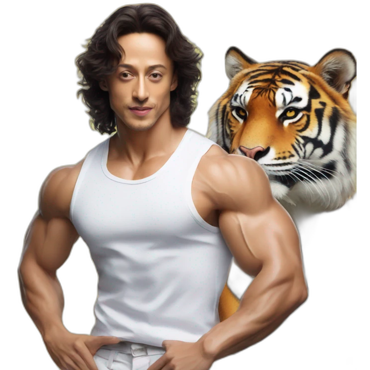 Tiger shroff emoji