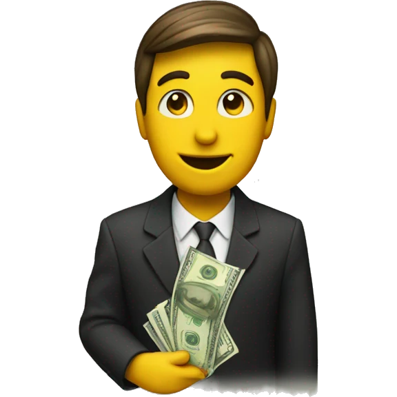 Dil with money  emoji