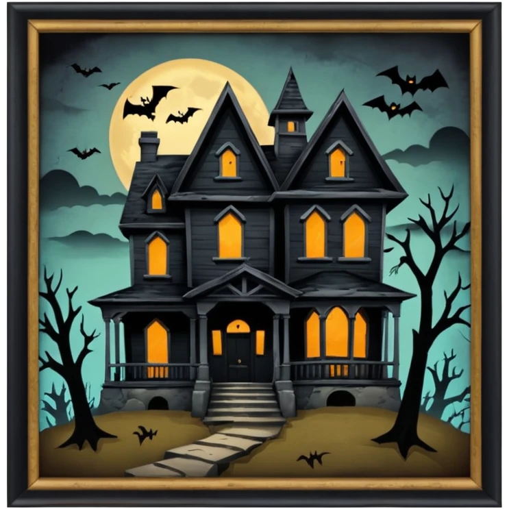 House on haunted hill emoji