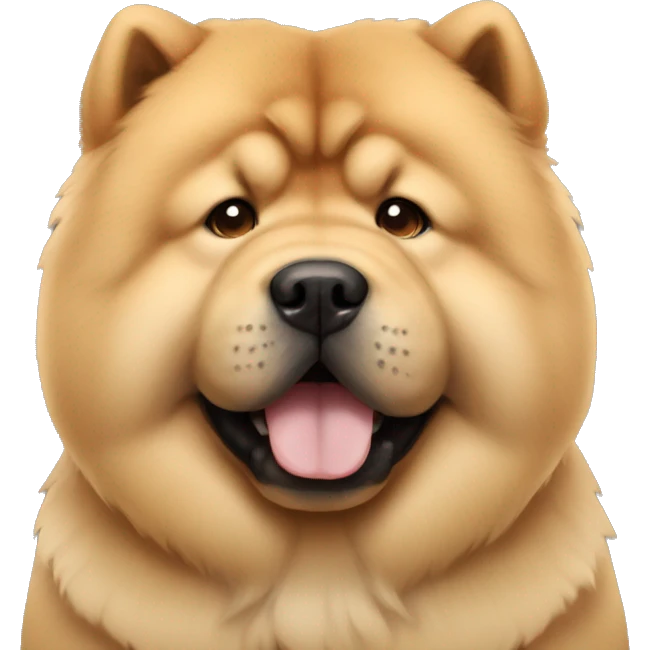 Chow chow  emoji