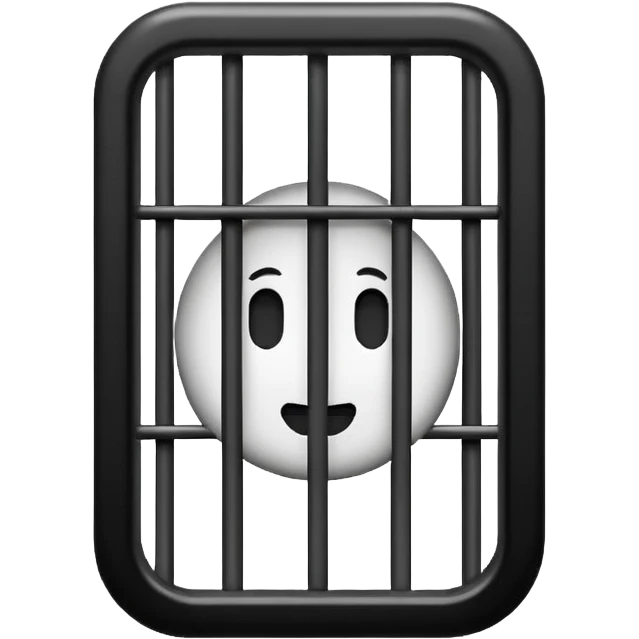 Jail emoji emoji