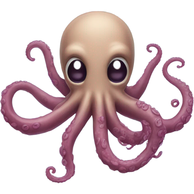 A tentacle  emoji