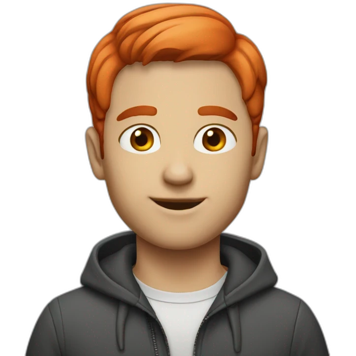 journalist-red-short-hair emoji