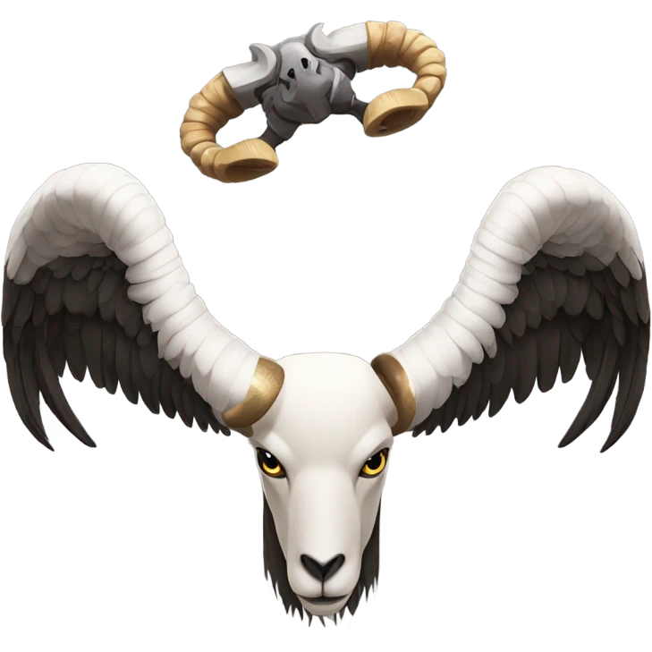 Ram fighting eagle ￼ emoji