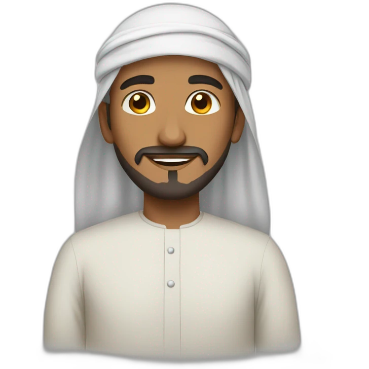 Muslim man emoji
