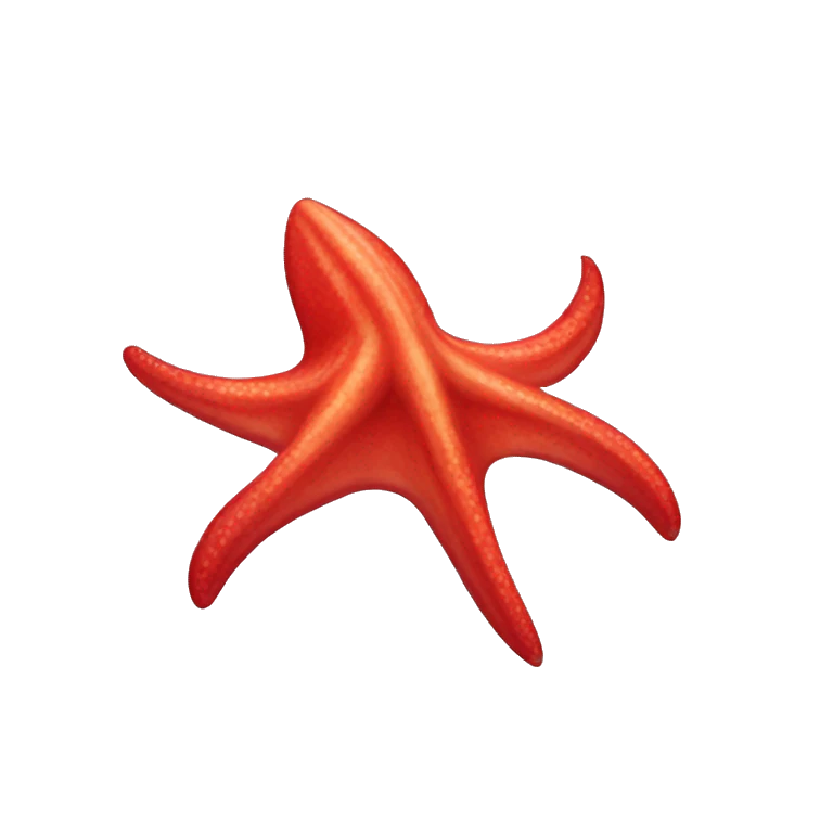 red star fish  emoji