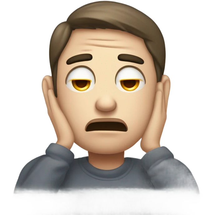 Very exhausted  emoji