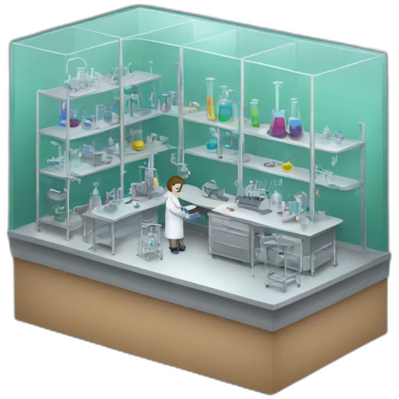 Laboratory emoji