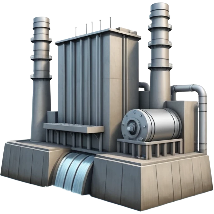 hydroelectric power station emoji