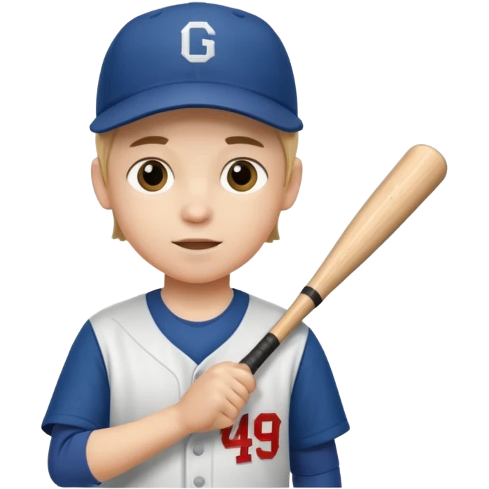 boy playing baseball  emoji