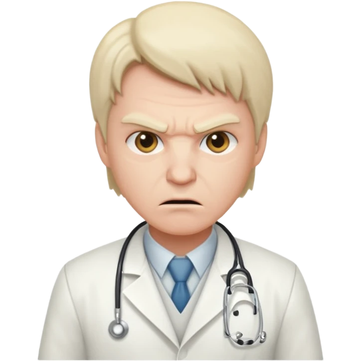 angry doctor emoji