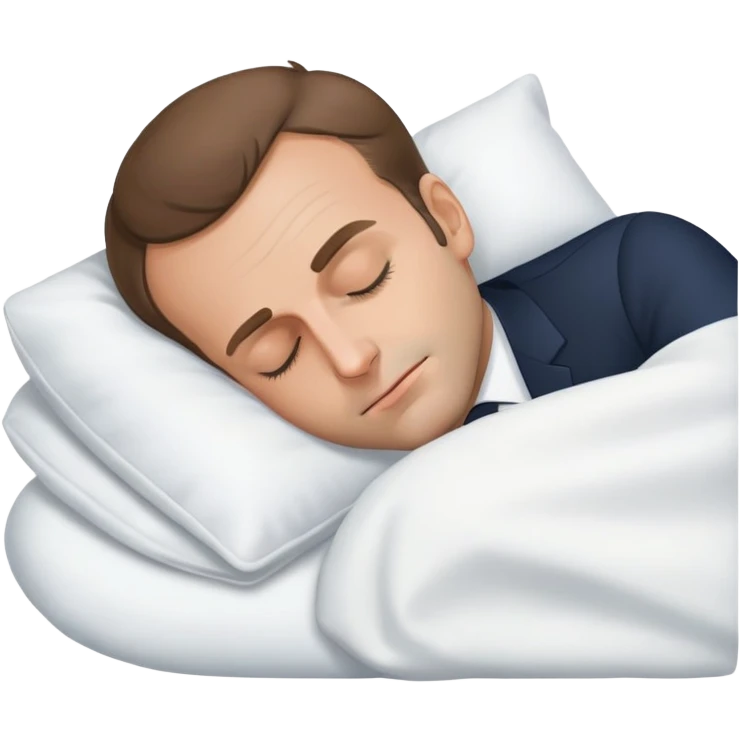 Macron while sleeping  emoji