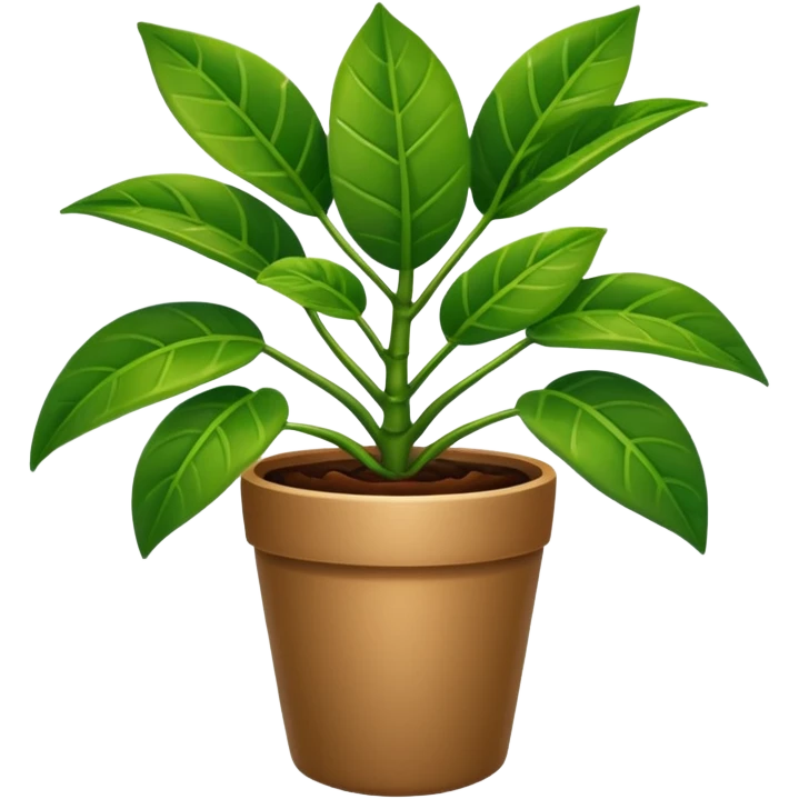 coffee houseplant emoji