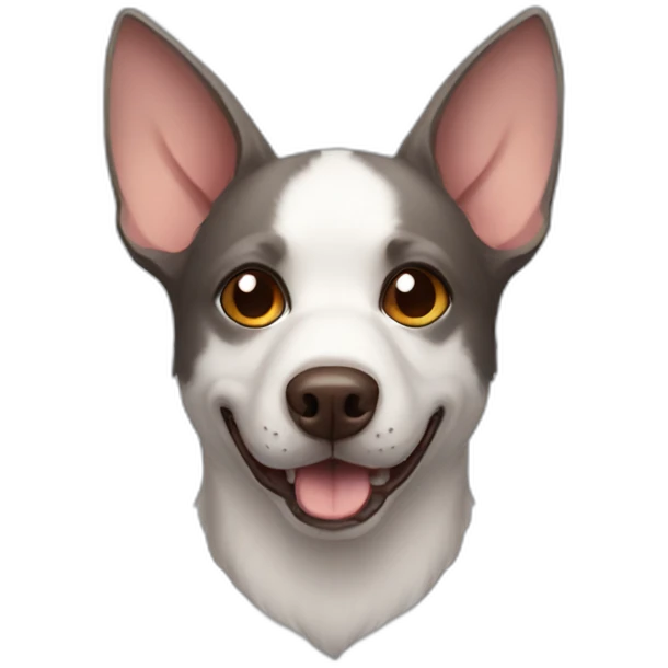 Bat+dog emoji