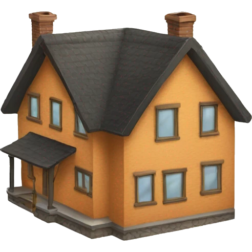 a cozy home emoji