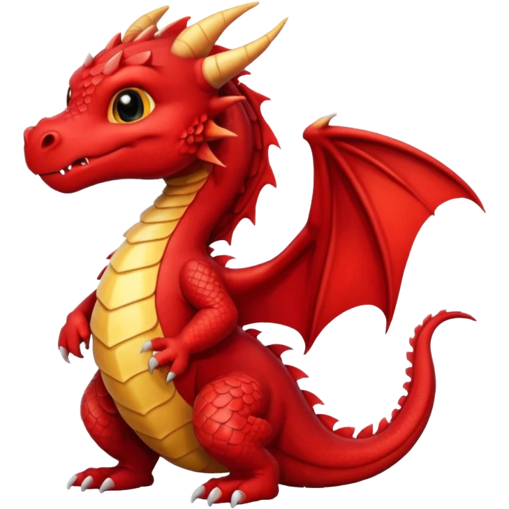 baby red dragon emoji