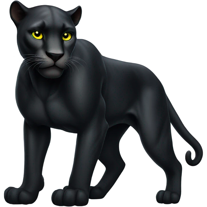 Black panther  emoji