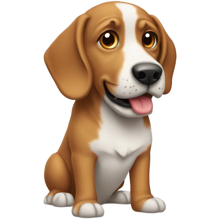 chillig w dog emoji