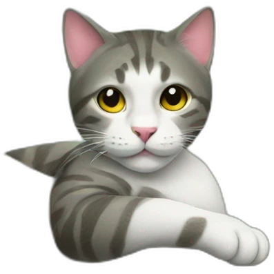 Cat in a tree emoji