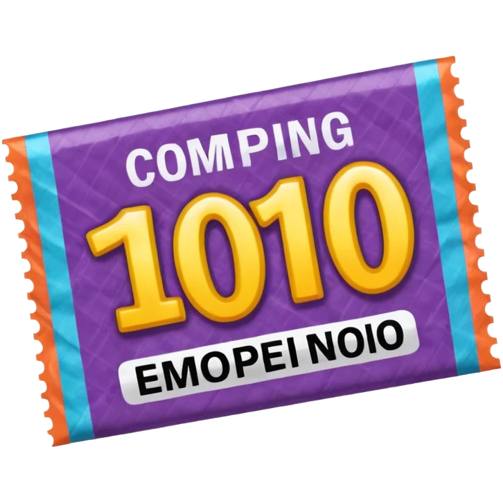 Lottery emoji