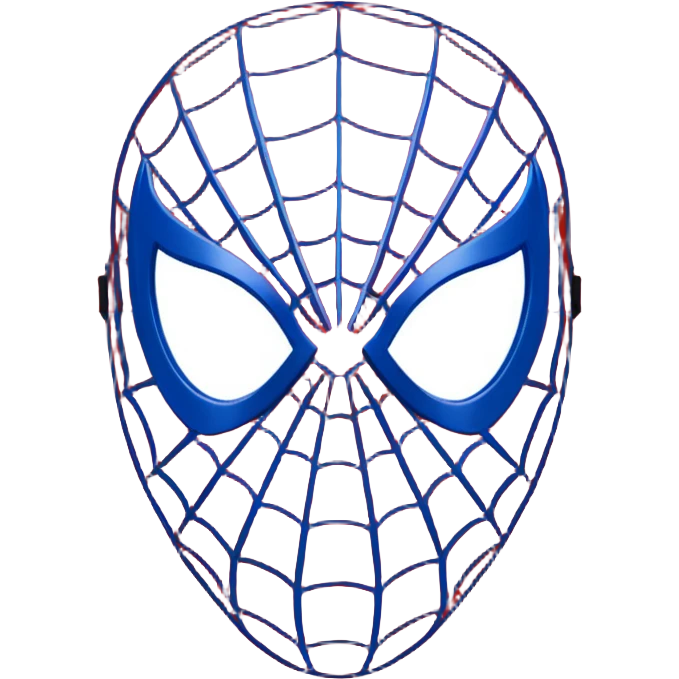 Spiderman mask emoji emoji