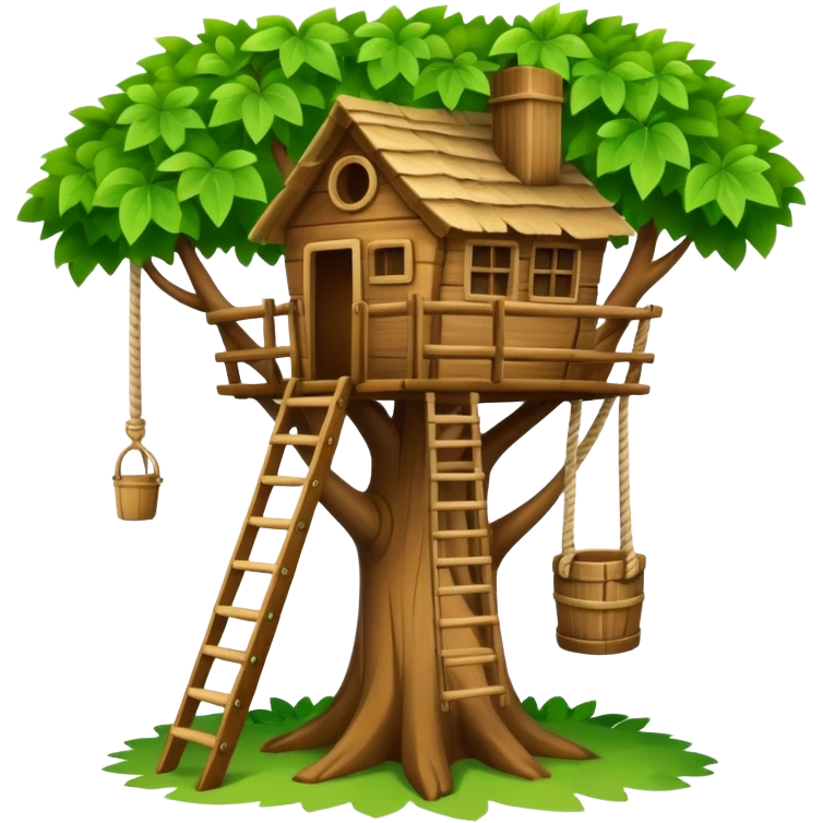 A treehouse emoji
