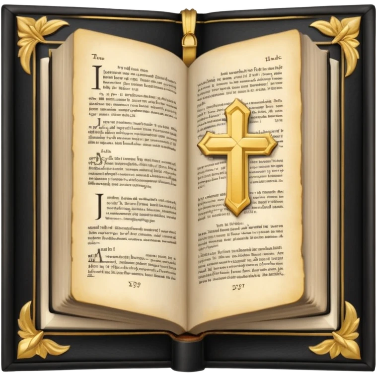 open Bible emoji