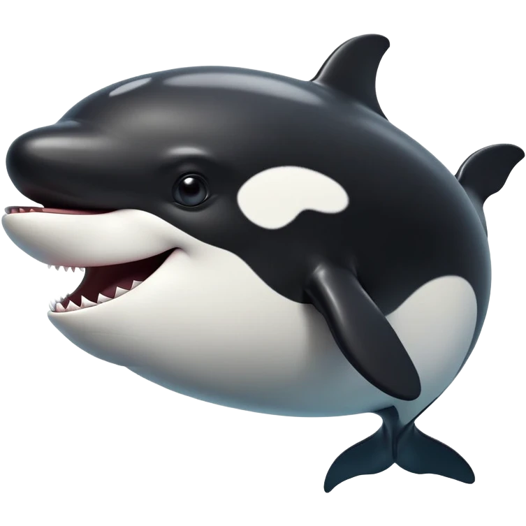 cinematic-comical-orca-portrait-emoji,-head-tilted-dramatically-with-an-exaggeratedly-shocked-expression,-featuring-a-sleek-black-and-white-body-with-wide,-comically-expressive-eyes-full-of-playful-disbelief-and-animated-flippers,-simple emoji