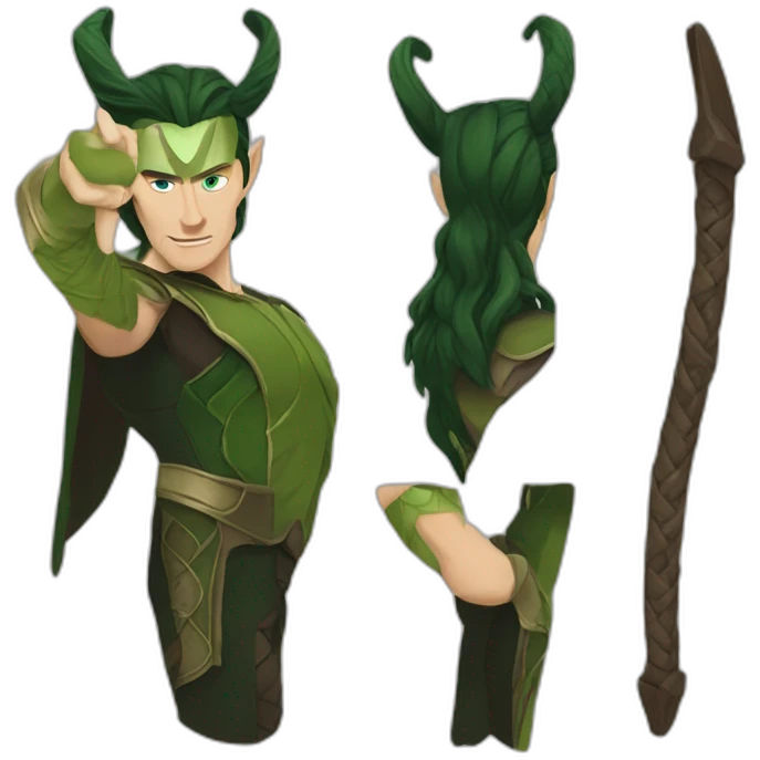 Loki pose emoji