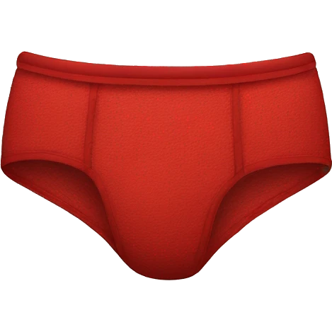 Red underwear emoji