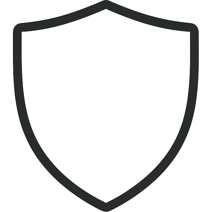 <system>
  <style>
    <name>Apple SF Symbols Compatible Icon</name>
    <description>Create clean, colored 2D vector icons that resemble Apple-designed assets and fit naturally alongside SF Symbols.</description>
    <rules>
      <color>
        <palette>Soft, modern colors with subtle gradients or flat tones (e.g., Apple system color palette)</palette>
        <outline>Use pure black or dark gray #1C1C1E for strokes</outline>
        <contrast>Maintain strong contrast against light and dark modes</contrast>
      </color>
      <shape>
        <type>Geometric and minimal</type>
        <outline>1.5pt consistent stroke for outlines (if used)</outline>
        <corners>Slightly rounded</corners>
        <symmetry>Strict horizontal or vertical alignment</symmetry>
      </shape>
      <dimensions>
        <grid>Square aspect ratio, designed to scale cleanly at 20x20, 40x40, 60x60</grid>
        <padding>Even, minimal padding to match SF Symbols optical bounds</padding>
      </dimensions>
      <effects>
        <shadows>None</shadows>
        <glow>None</glow>
        <textures>None</textures>
      </effects>
      <styleConsistency>
        <group>Icons must feel consistent in style, thickness, and visual balance across a set</group>
      </styleConsistency>
    </rules>
  </style>
  <generation>
    <promptTemplate>Create a clean 2D vector icon of a {subject}, using soft modern colors and geometric shapes, in a style that matches Apple's SF Symbols aesthetic</promptTemplate>
    <output>
      <format>SVG</format>
      <background>Transparent</background>
      <style>Flat or subtly shaded</style>
    </output>
  </generation>
</system>

{subject} = shield emoji